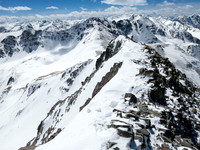 "Splitboarding Bonita Peak" San Juans, CO