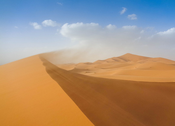 "Wind over Sahara" Morocco, Africa