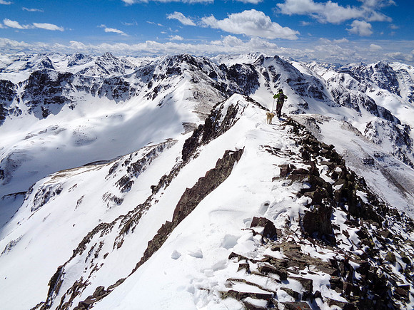 "Backcountry on Bonita Peak" San Juans, CO